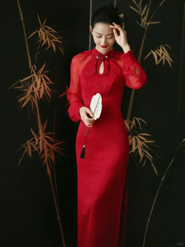 Qipao dresses Qipao tops -產品1 (2)