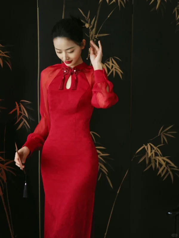 Qipao dresses Qipao tops -產品1 (3)