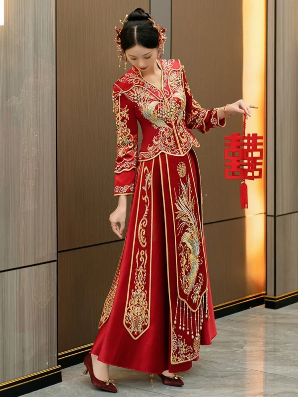 裙褂，中式裙褂-產品1 (1)