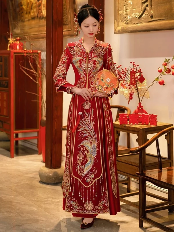 裙褂，中式裙褂-產品1 (3)