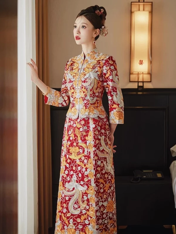 裙褂，中式裙褂-產品3 (3)