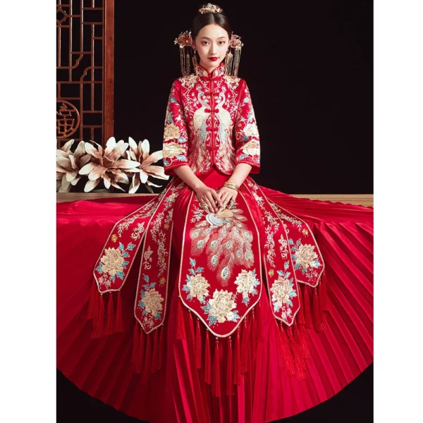 裙褂，中式裙褂-產品7 (2)